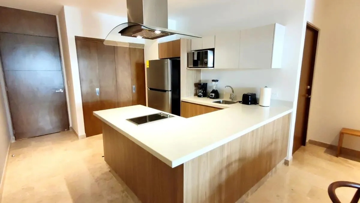 Condo 2 Bedroom Amazing Rooftop Playa del Carmen Apartment
